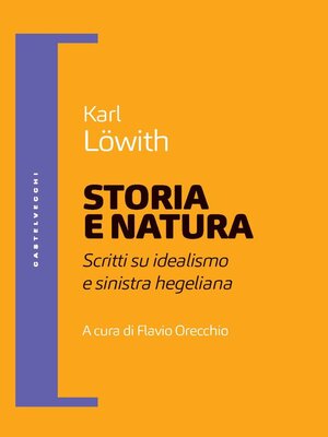 cover image of STORIA E NATURA